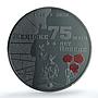 Kazakhstan 500 tenge Great Patriotic War Victory PR 70 Flower silver coin 2020