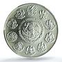 Mexico 2 onzas Libertad Angel of Independence KM-614 MS 67 PCGS silver coin 2001