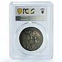 Germany Empire Falkenhayn Eue Zetzmann-2144 SP 64 Bird PCGS silver medal 1915
