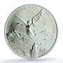 Mexico 1 onza Libertad Angel of Independence KM-613 MS 68 PCGS silver coin 1996