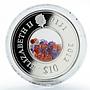 Fiji 10 dollars Diamond Sunset silver coin 2012