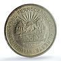 Mexico 5 pesos Opening Southern Railroad KM-466 Train MS65 PCGS silver coin 1950