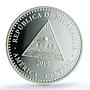 Nicaragua 10 cordobas Paslama Turtle F15 Mark KM-130 PR 70 PCGS silver coin 2019