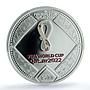 Azerbaijan 5 manat World Cup Qatar KM-101 Football PR 69 PCGS silver coin 2022