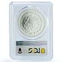 Mexico 1 onza Libertad Angel of Independence KM-613 MS 67 PCGS silver coin 1996