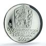 Czechoslovakia 500 korun Ludovit Stur KM-105 Music PR 66 PCGS silver coin 1981