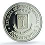 Equatorial Guinea 2000 bipkwele Juan Carlos I X#M6 PR 67 PCGS silver coin 1980