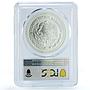 Mexico 1 onza Libertad Angel of Independence KM-613 MS 67 PCGS silver coin 1996