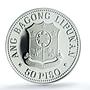 Philippines 50 piso Manuel Quezon KM-222 PR 69 PCGS silver coin 1978