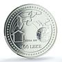 Albania 100 leke European Integration KM-84 Dove Bird MS69 PCGS silver coin 2001
