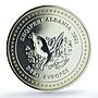 Albania 200 leke European Integration KM-85 Dove Bird MS69 PCGS silver coin 2001