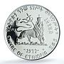 Ethiopia 5 dollars Emperor Yohannes IV KM-49 PR 70 PCGS silver coin 1972