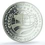 Kazakhstan 500 tenge Shanghai Cooperation SCO KM-254 PR 70 PCGS silver coin 2011