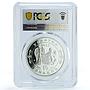 Ukraine 10 hryvnias Kyrylo Rozumovsky KM-195 Cossack PR 69 PCGS silver coin 2003