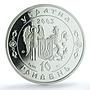 Ukraine 10 hryvnias Kyrylo Rozumovsky KM-195 Cossack PR 69 PCGS silver coin 2003