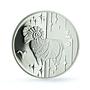 Ukraine 5 hryvnias Aries KM-389 Zodiac Signs Ram PR 69 PCGS silver coin 2006
