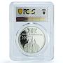 Ukraine 10 hryvnias Ivano-Frankivsk KM-673 Church PR 69 PCGS silver coin 2012