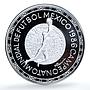 Mexico Football World Cup Champion Goalkeeper Aztec Calendar silver medal 1986