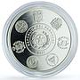 Paraguay 1 guarani Ibero-American Railways KM-227 Trains proof silver coin 2020