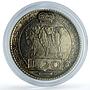 San Marino 20 lire Republic Rome Mint KM-11a silver coin 1937