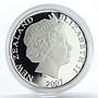 New Zealand 1 dollar Scott Base 1957-2007 proof silver coin 2007