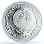 Transnistria 100 roubles Fire Bird KM-85 Fairytales Literature silver coin 2006