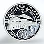 New Zealand 1 dollar Scott Base 1957-2007 proof silver coin 2007