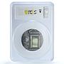 Palau 10 dollars Renaissance Doorway Tiffany Art PR 69 PCGS silver coin 2007