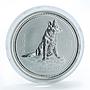 Australia 1 dollar Year of the Dog Lunnar Series I 1 oz Silver Coin 2006