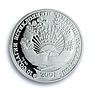 Tajikistan Ismail Somoni Independence 10 Years PR69 PCGS 25 gr silver medal 2001