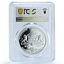 Armenia 100 dram Zbigniew Boniek Kings of Football PR 68 PCGS silver coin 2009