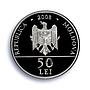 Moldova 50 lei Cooperage KM-45 Traditions Crafts PR 70 PCGS silver coin 2008
