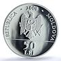 Moldova 50 lei Cooperage KM-45 Traditions Crafts PR 70 PCGS silver coin 2008