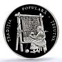 Moldova 50 lei Weaving KM-50 Traditions Crafts PR 69 PCGS silver coin 2009