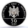 Moldova 50 lei Weaving KM-50 Traditions Crafts PR 69 PCGS silver coin 2009