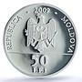 Moldova 50 lei Weaving KM-50 Traditions Crafts PR 69 PCGS silver coin 2009
