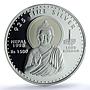 Nepal 1500 rupees Lord Buddha KM-1120 Religion PR 67 PCGS silver coin 1998
