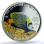 Palau 5 dollars Emperor Angelfish KM-755 Marine Fauna PR69 PCGS silver coin 2016