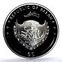 Palau 5 dollars Bird Paradise KM-199 Fauna Peacock PR 69 PCGS silver coin 2009