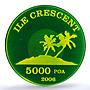 French Polynesia 5000 poa Crescent Island X#3 MS 68 PCGS plastic coin 2006