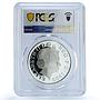 Great Britain 5 pounds Princess Diana Wales KM-997a PR 69 PCGS silver coin 1999