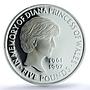 Great Britain 5 pounds Princess Diana Wales KM-997a PR 69 PCGS silver coin 1999