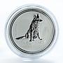 Australia 1 dollar Year of the Dog Lunnar Series I 1 oz Silver Coin 2006