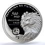 Philippines 500 piso BSP Central Bank KM-310 Eagle PL 68 PCGS silver coin 2018