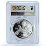 Ukraine 10 hryvnias Opera Ballet Theatre Lviv KM-123 PR 69 PCGS silver coin 2000