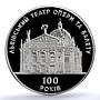Ukraine 10 hryvnias Opera Ballet Theatre Lviv KM-123 PR 69 PCGS silver coin 2000