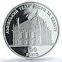 Ukraine 10 hryvnias Opera Ballet Theatre Lviv KM-123 PR 69 PCGS silver coin 2000
