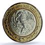 Mexico 10 pesos Millennium Aztec Rev. KM-636 MS 67 PCGS bimetal coin 2000