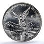 Mexico 1 onza Libertad Angel of Independence KM-639 MS 66 PCGS silver coin 2001