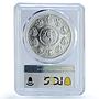 Mexico 1 onza Libertad Angel of Independence KM-639 MS 67 PCGS silver coin 2005